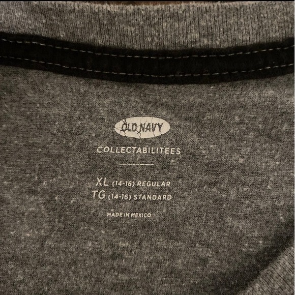 Dragon Ball Z Tee Old Navy Teen XL Heather Gray Anime Cartoon Graphic Geek Shirt - Picture 2 of 8